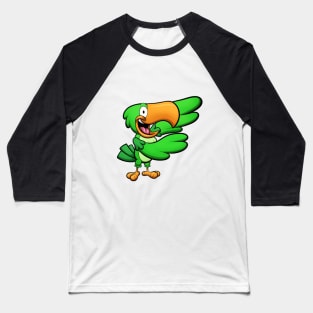 Presenting Green Parrot Baseball T-Shirt